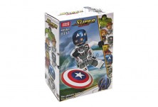 Минифигурка JISI BRICKS 0317 Супергерои: Мстители - Финал - Капитан Америка