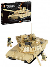 Конструктор FORANGE BLOCK FC4010 Основной боевой танк Abrams M1A2