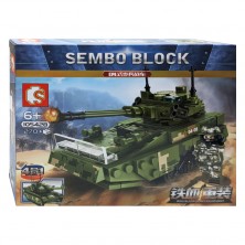Конструктор SEMBO BLOCK 105428 Боевая машина пехоты ZBD-04