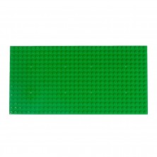 Строительная пластина 12х25 см зелёная