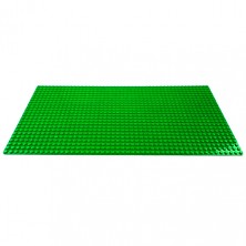 Строительная пластина 19х38 см зелёная