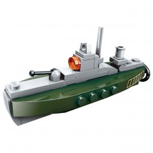 Конструктор QMAN 1803-7 Морской линкор
