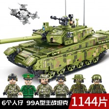 Конструктор Sembo Block 105751 Основной боевой танк Тип 99А