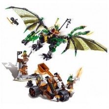 Конструктор BELA 10526 Зелёный дракон