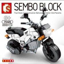 Конструктор SEMBO BLOCK 701211 Мотороллер Honda NAVI 110