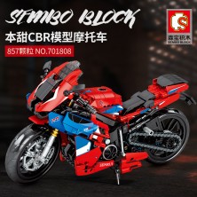 Конструктор SEMBO BLOCK 701808 Мотоцикл Honda CBR