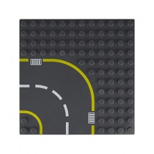 Строительная пластина Дупло 19,1х19,1 см дорожный поворот