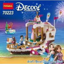 Конструктор DECOOL 70223 Королевский корабль Ариэль