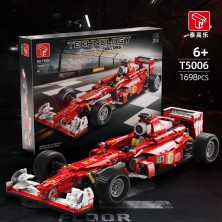 Конструктор TGL T5006 Болид Formula One (красный)