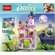 Конструктор DECOOL 70222 Сказочный замок Спящей Красавицы