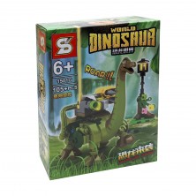 Конструктор SY SY1501G Мир динозавров: Брахиозавр-киборг