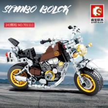 Конструктор SEMBO BLOCK 701111 Мотоцикл на подставке