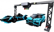Конструктор LEGO 76898 Formula E Panasonic Jaguar Racing GEN2 Car & Jaguar I-PACE eTROPHY